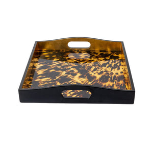 Tortoiseshell Tray 14x14