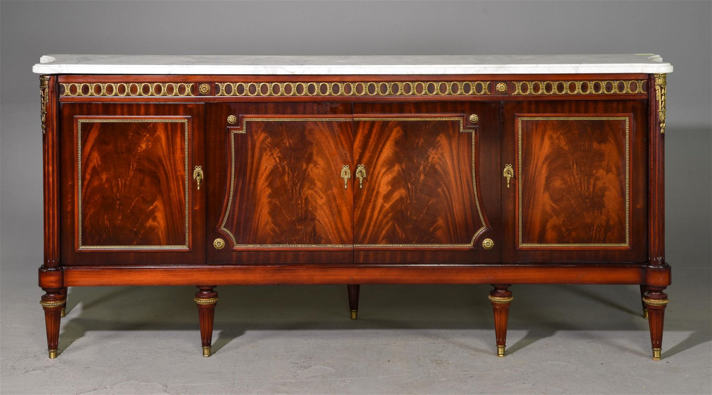 Louis XVI Mah Sideboard 91x22x40H