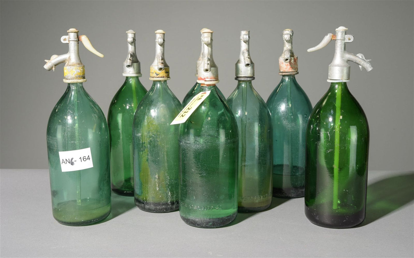 Vintage Green Seltzer Bottle