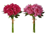 11.5” Real Touch Peony Bundle Pink – Scissortail Marketplace