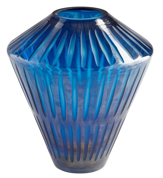 Toreen Vase Blue 11.25”h