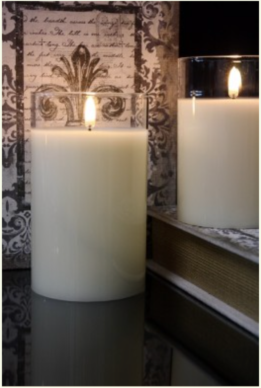 Ivory Radiance Candle 3.5"x6"