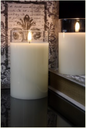 Ivory Radiance Candle 3.5"x6"