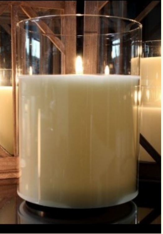 Ivory Radiance Candle 5.75"x9.75"