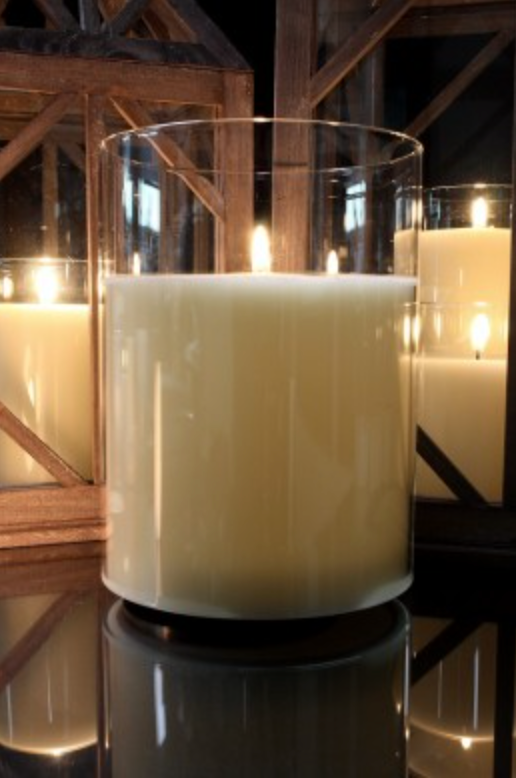 Ivory Radiance Candle 5.75"x7.75"