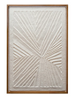 Handmade Embossed Wall Art 37.25x25.75h