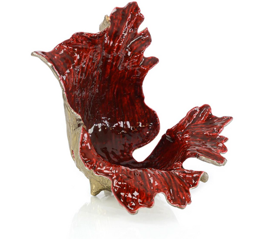 Crimson Organic Bowl 13"h