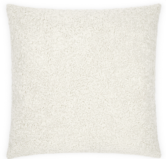 Poodle Ivory Pillow 24x24"