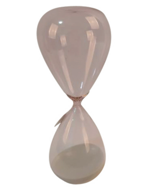 Pink Hourglass Large 14"h