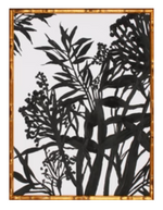 Monochrome Foliage II Giclee 29x38h