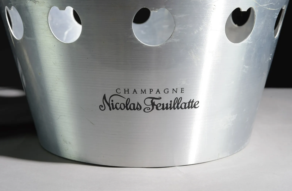 Nicolas Feuillatte Champagne Bucket 14.5dx7.5h