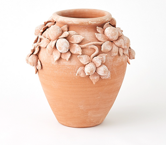 Villa Limone Urn - Terracotta