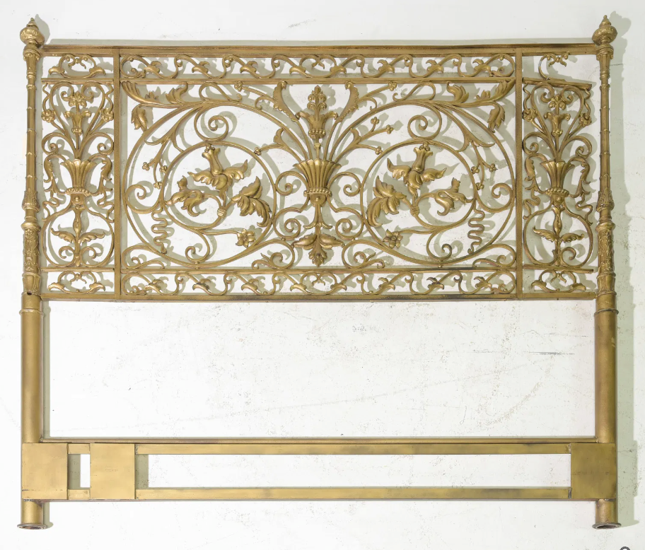 French Heavy Ant Headboard/Gate 80x4x74"h