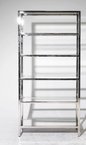 MCM Chrome Etagere 39.5x14.5x79.5"h