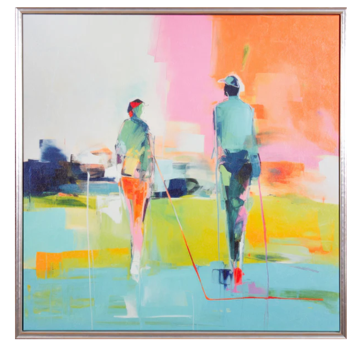 Golf Players IV 29x29"