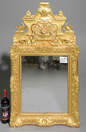 Louis XVI Style Water Gilt Mirror 24.5x2x44"h