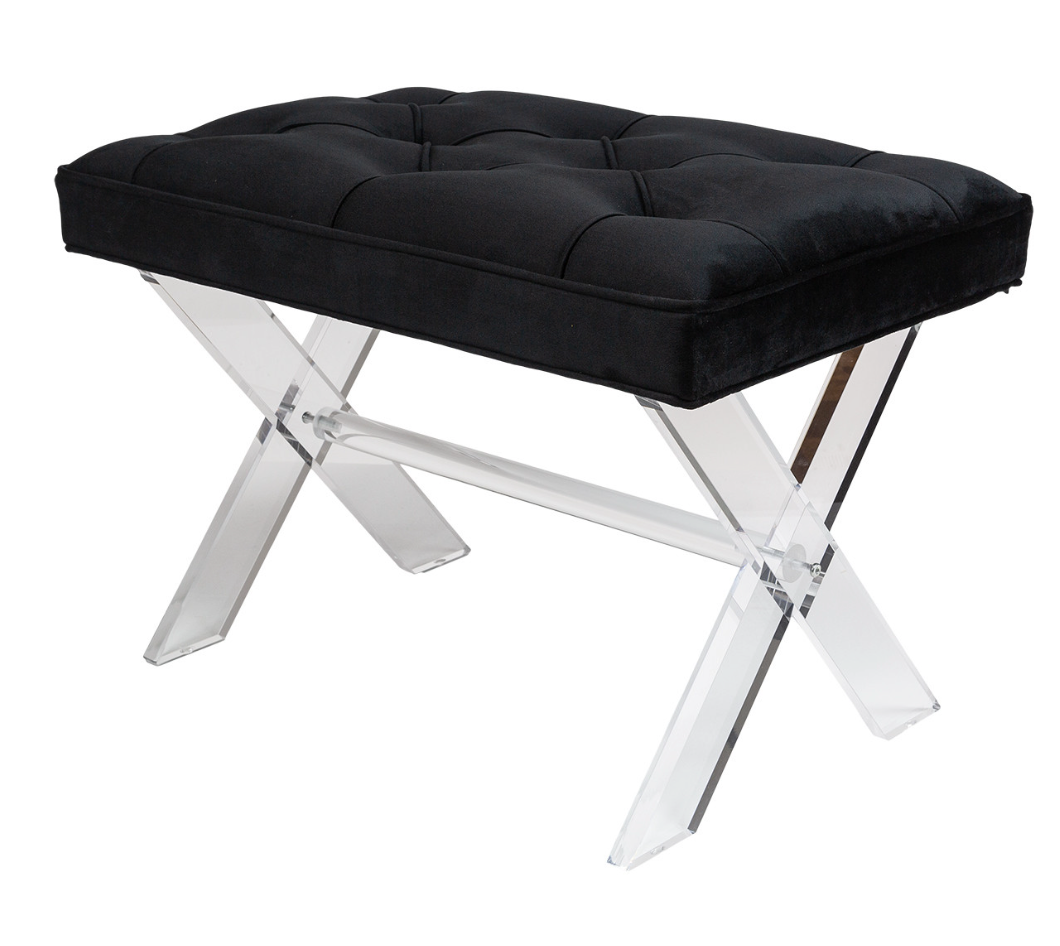 Midnight Ottoman 26x16x17"h