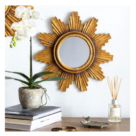 Martinique Sunburst Mirror 15.5"