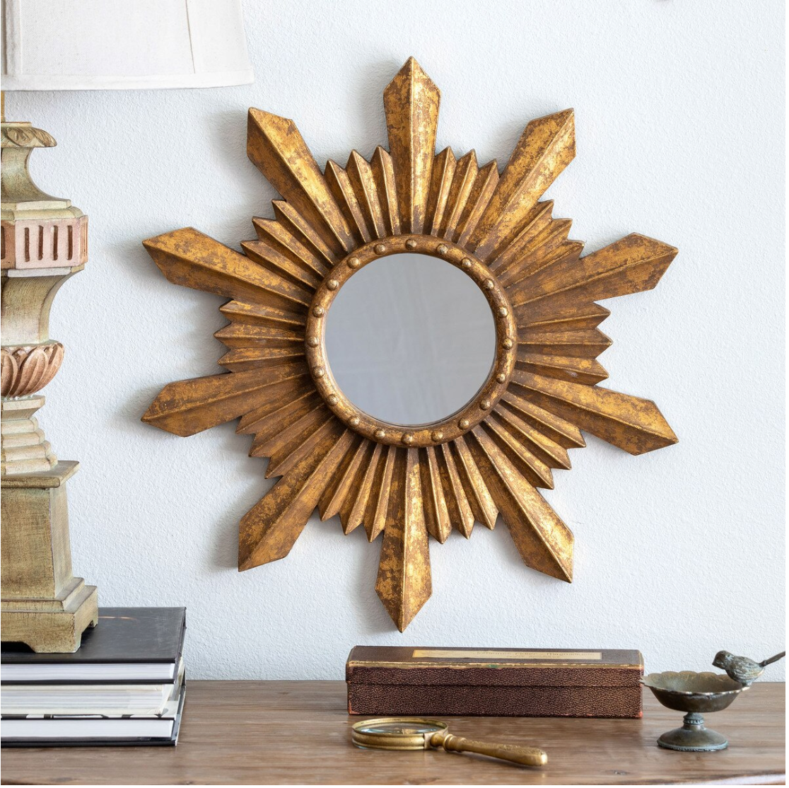 Lavezzi Sunburst Mirror 20"