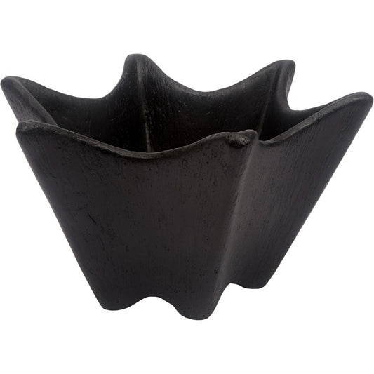 Khai Black Gesso Bowl 18Dx10H