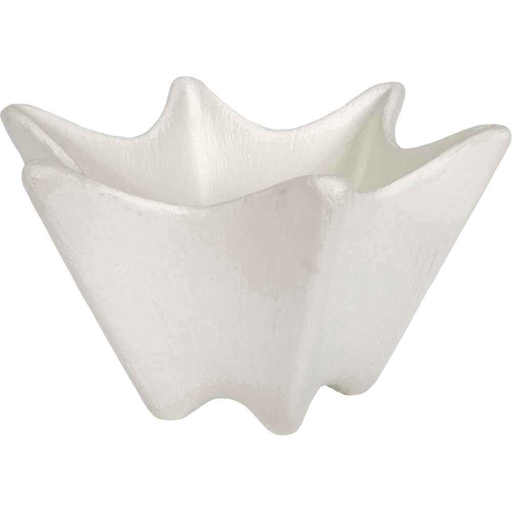 Khai White Gesso Bowl 18Dx10H