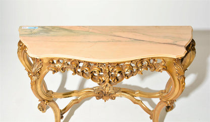 Gilt Console 53x16x35h