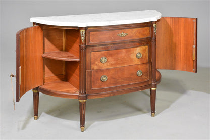 L. XVI Marble Commode 49x19x33h