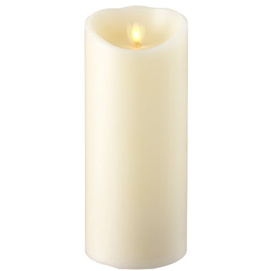 4x9 Moving Flame Pillar Candle