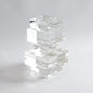 Crystal Pillar Holder 12"h