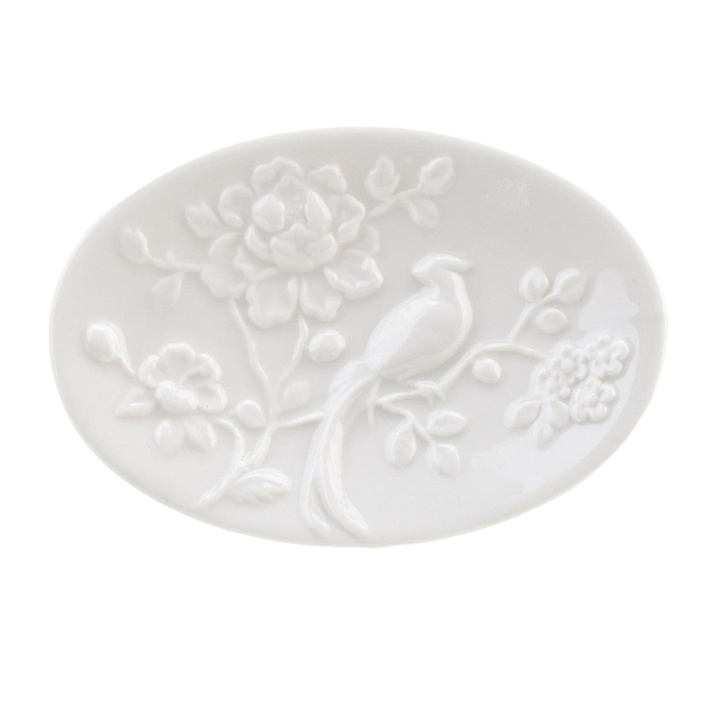 White Bird Soap Dish