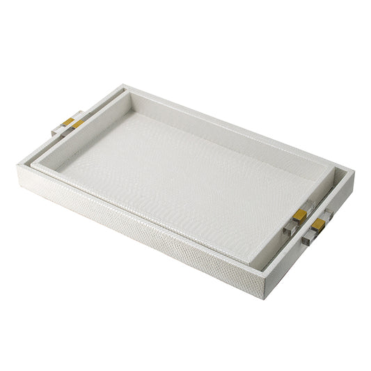 White Snake Tray LG