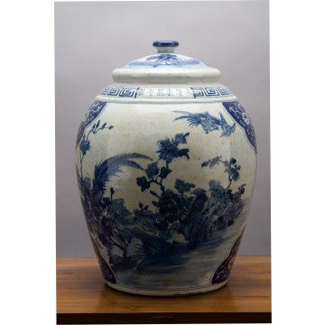 Porcelain Jar Classic 19Hx14D