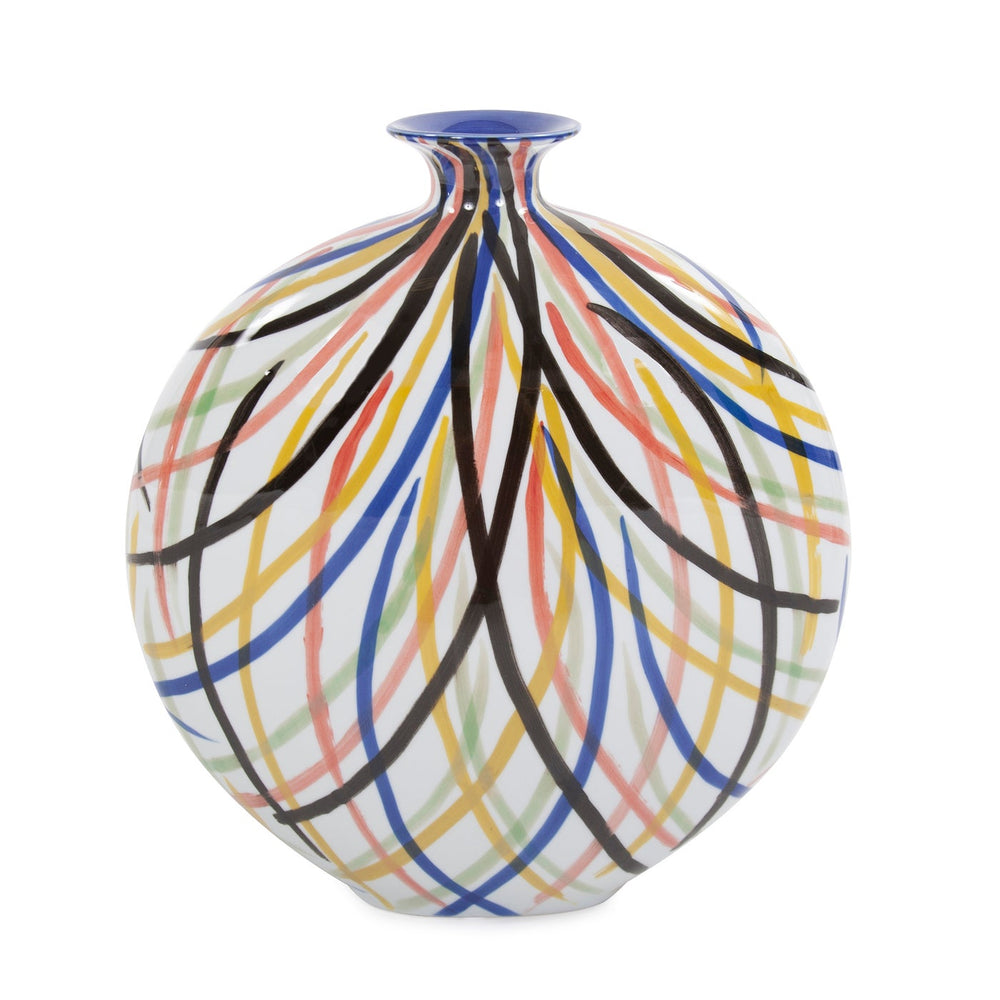 Color Web Vase 17h