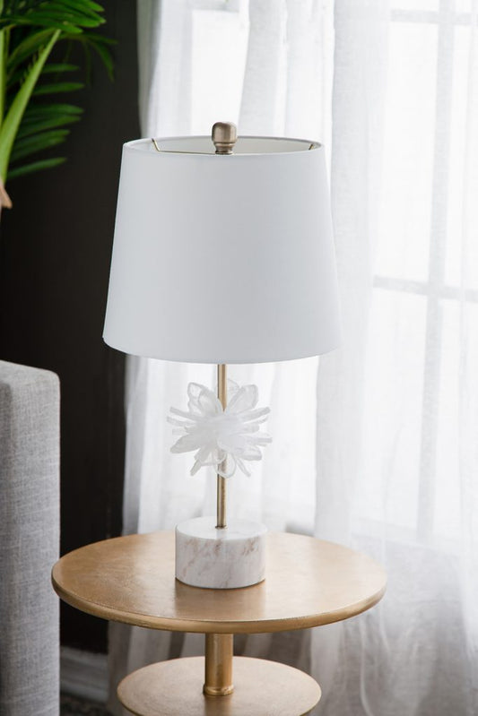 Selenite Accent Lamp 21"