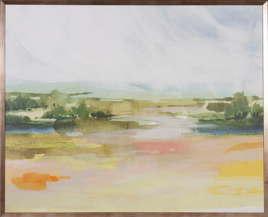 Sunlit Marsh II 62x50h