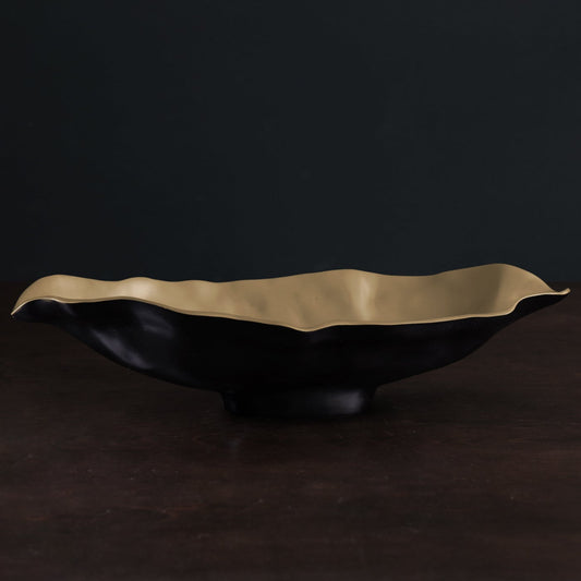 Maia Long Oval LG Bowl(Black)