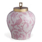 Balinese Pink Jar 15"h