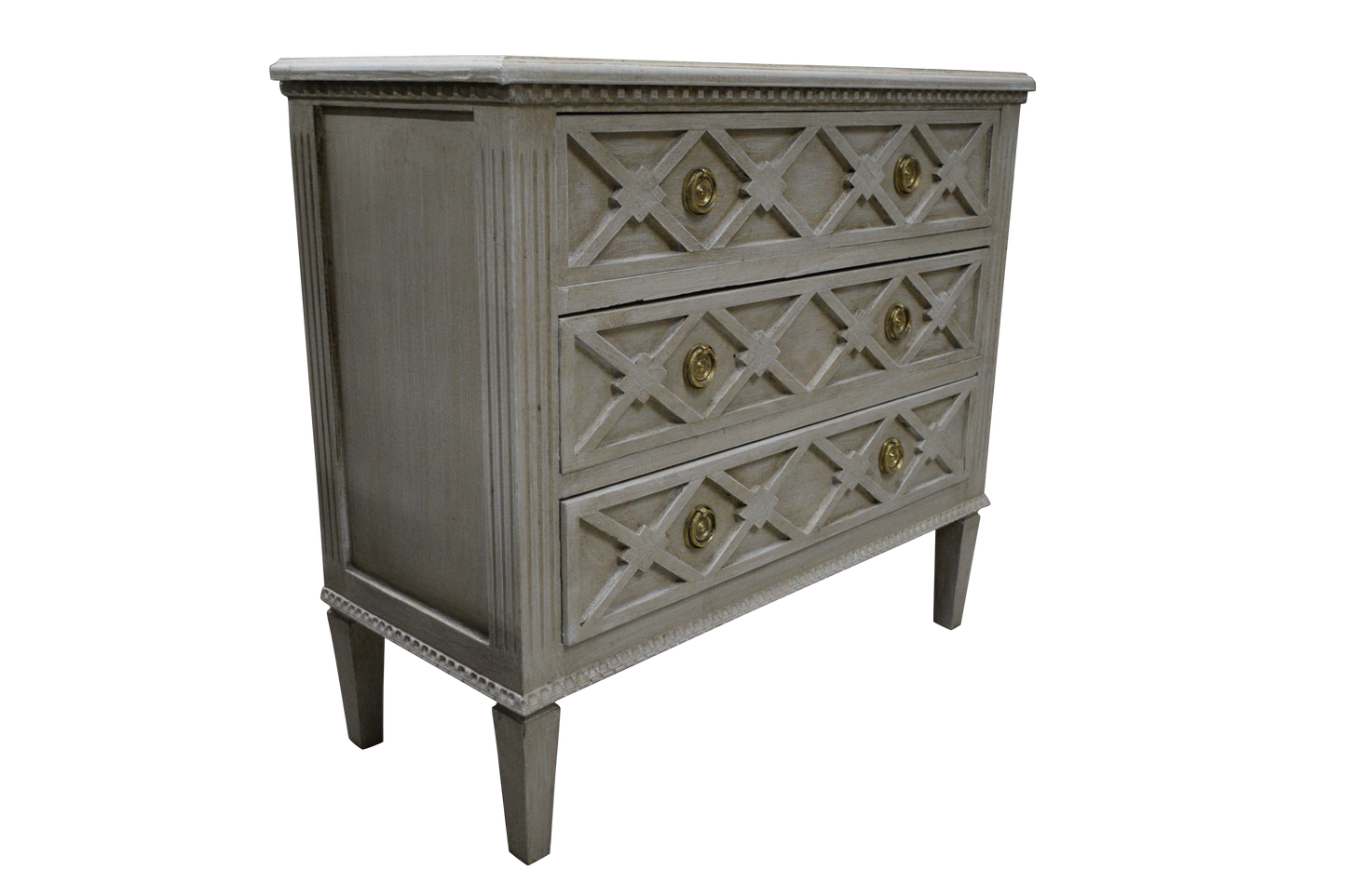 3 Draw Nightstand 39x17x35h