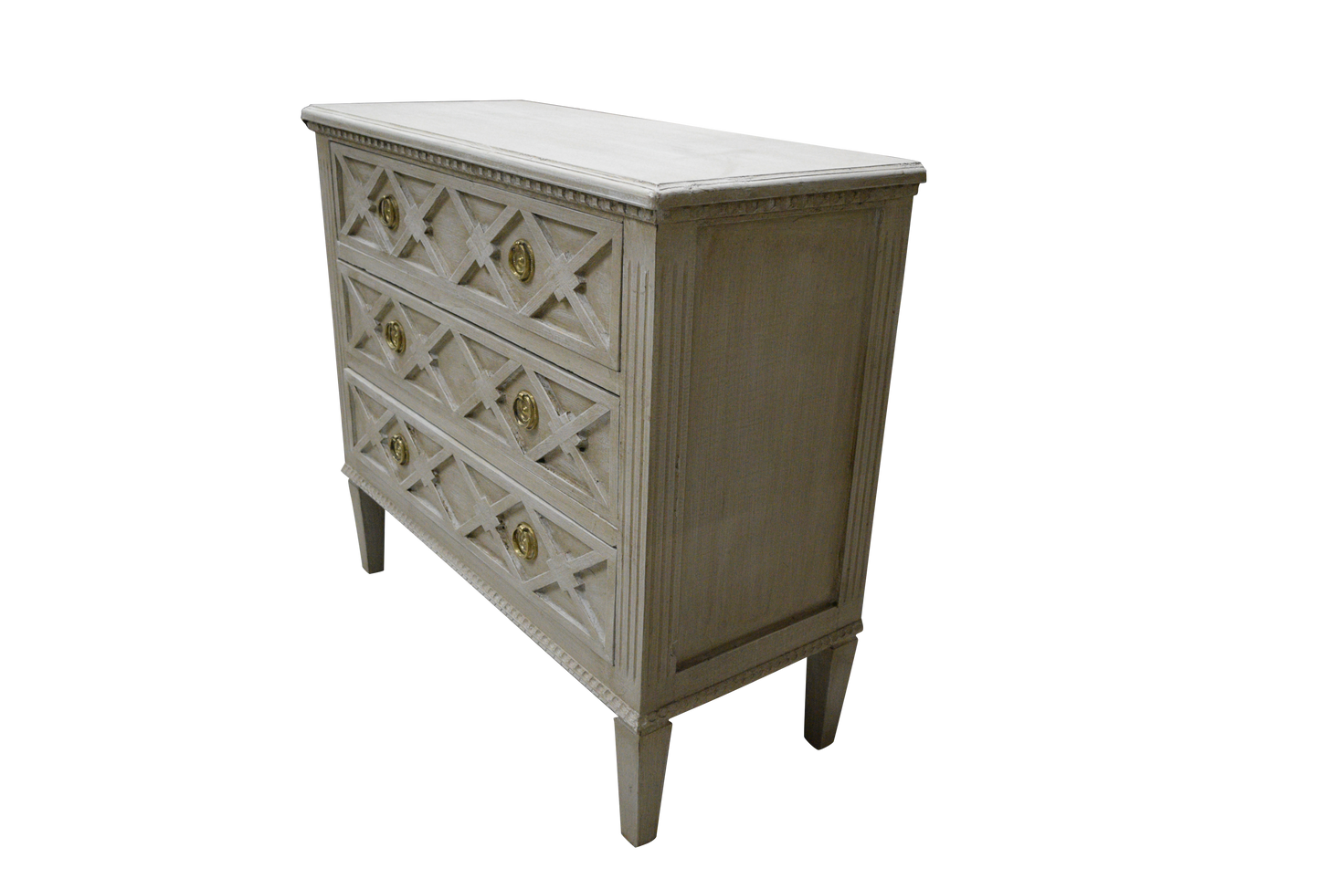 3 Draw Nightstand 39x17x35h