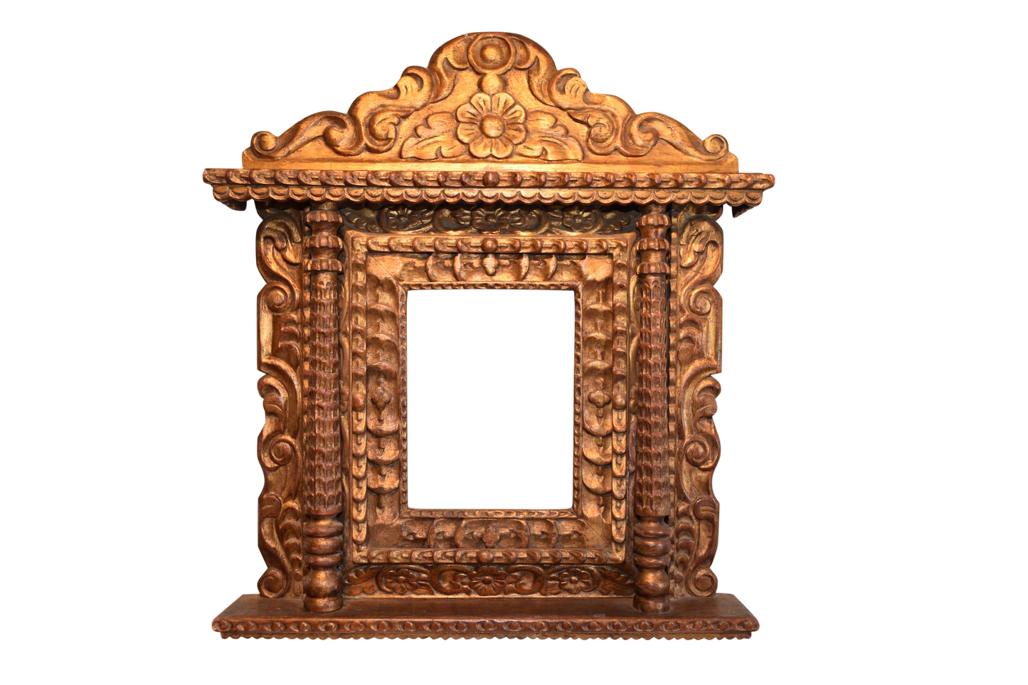 Carved Peruvian Frame 30x32h