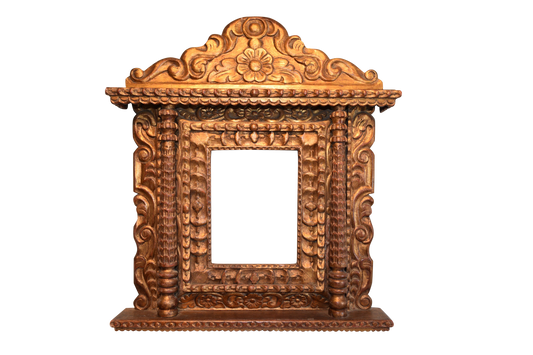 Carved Peruvian Frame 30x32h