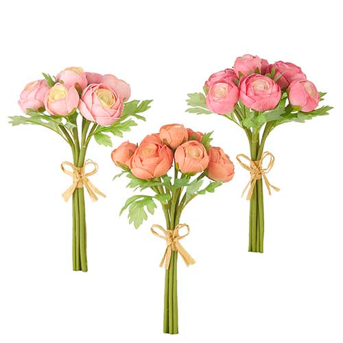 11" Real Tch Ranunculus Bundle