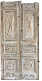 White Wash Door Set 28x108ea