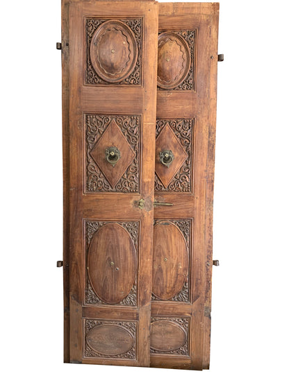 Teak Door Set 21x88.5each