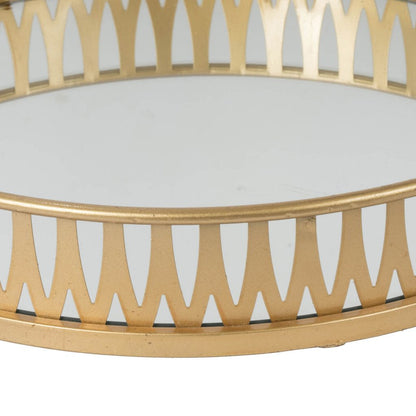 Mirrored Round Tray 18"dia