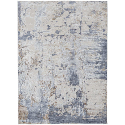 LAINA Rug Blue/Ivory