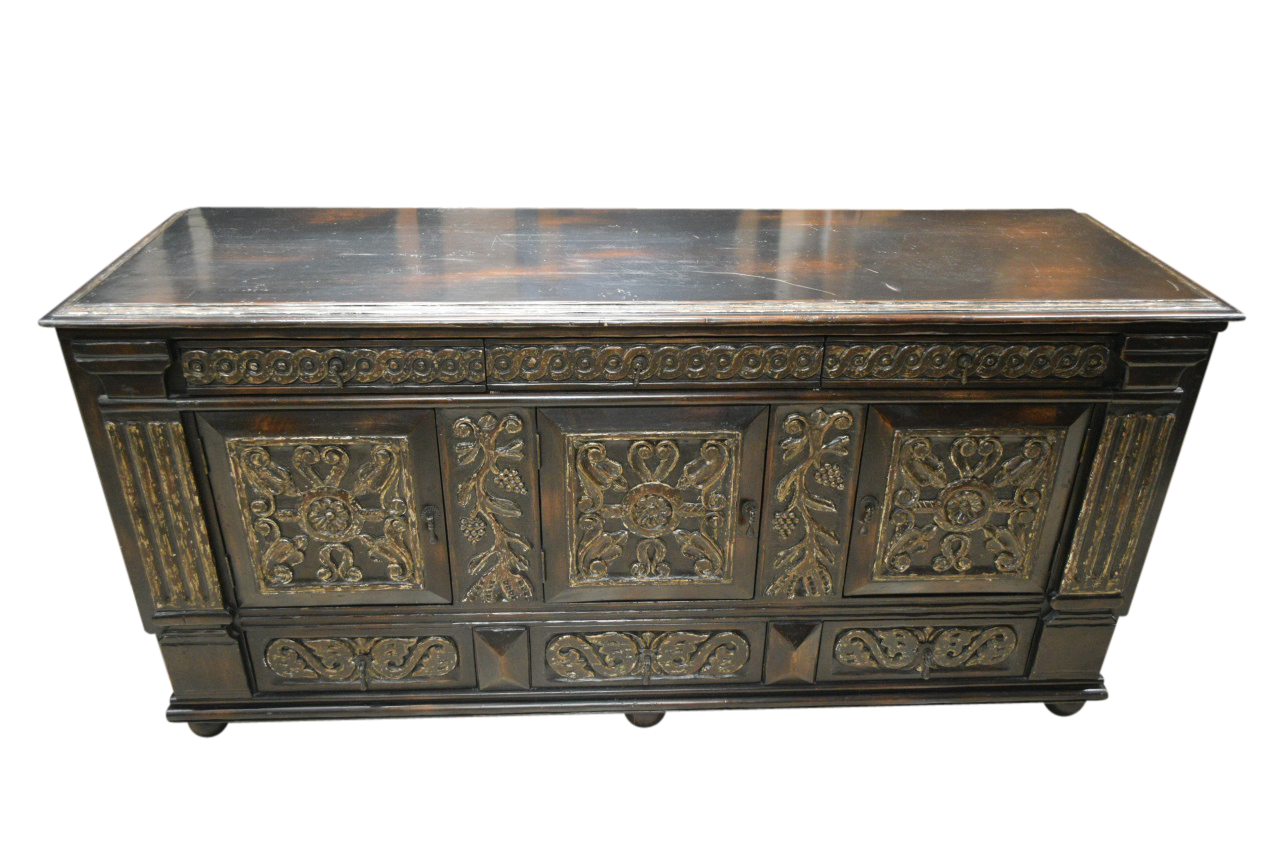 Ebony Sideboard 72x22x36h