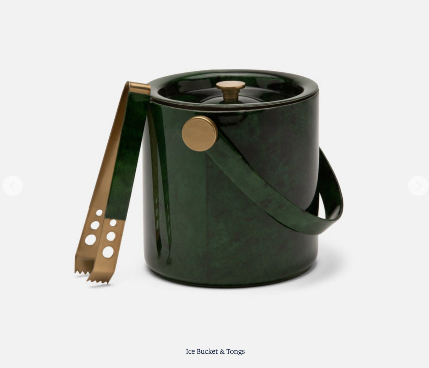 Nelson Emerald Ice Bucket