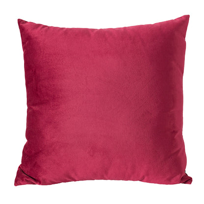 Velvet Pillow Red 18x18