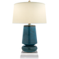 Parisienne Lamp Aqua SM 28.75"h